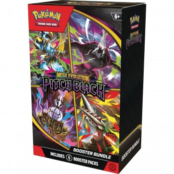 Pokemon Mega Evolution ME05: Pitch Black Booster Bundle rinkinys (anglų k.)